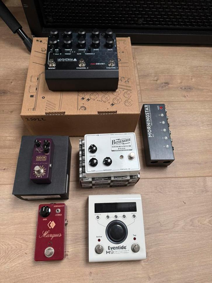 Eventide Redseven Morningstar MXR Benson Diamond, Muziek en Instrumenten, Effecten, Zo goed als nieuw, Chorus, Delay of Echo, Distortion, Overdrive of Fuzz