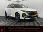 Hyundai Tucson 1.6 T-GDI HEV N Line Facelift Half leder, Cli, Gebruikt, 4 cilinders, Leder en Stof, Wit