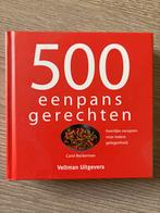 500 Eenpansgerechten - Carol Beckerman, Ophalen, Voorgerechten en Soepen, Nieuw, Gezond koken