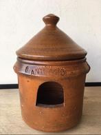 Oude terracotta vintage tuin woon decoratie waxinelichtjes, Ophalen of Verzenden, Zo goed als nieuw
