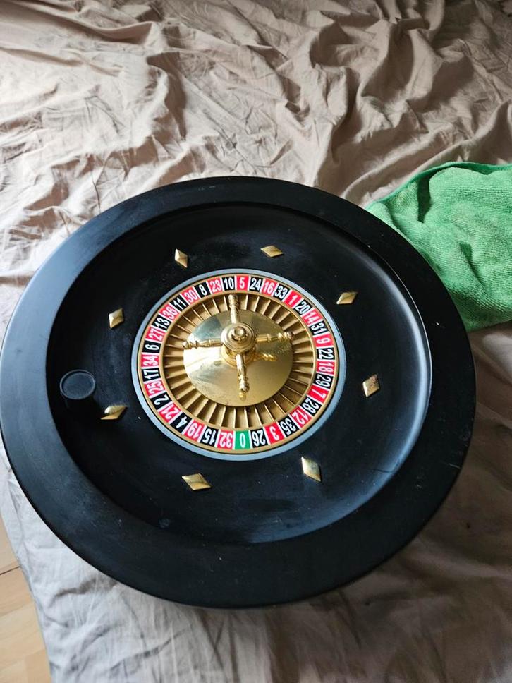 Roulette Wiel - Klassiek Casino Spel, Hobby en Vrije tijd, Overige Hobby en Vrije tijd, Gebruikt, Ophalen of Verzenden