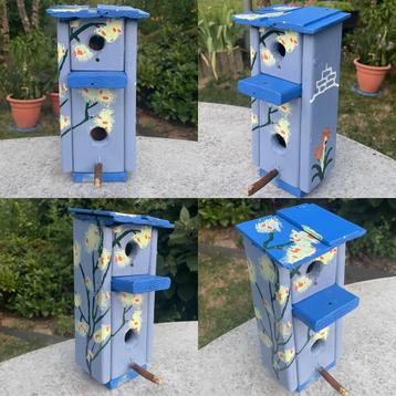 Dubbel vogelhuisje (flat) beschikbaar voor biedingen