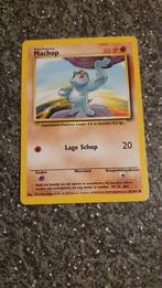 Machop 52/102  Pokémonkaart - Base Set NL, Hobby en Vrije tijd, Verzamelkaartspellen | Pokémon, Ophalen of Verzenden, Gebruikt