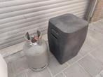 Gasfles Houder 10.5kg - Zwart Composiet, Ophalen, Zo goed als nieuw