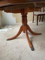 Tafel en stoelen, Huis en Inrichting, Tafels | Eettafels, Ophalen, Gebruikt, Rond, Minder dan 50 cm