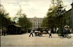 Rotterdam Hondenkar Beursplein Postkantoor  trams