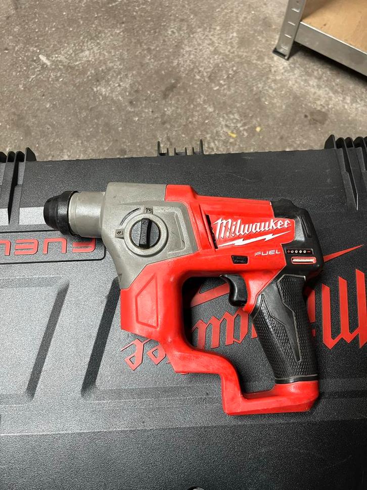 Milwaukee M12 Boorhamer 1.1J - Compact & Krachtig!, Doe-het-zelf en Verbouw, Gereedschap | Boormachines, Gebruikt, Boor- en/of Breekhamer