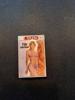 THE SUN 7 Th EDITIE SUNSHINE GIRL ,Toronto jaren 1980, Nieuw, Ophalen of Verzenden, Speelkaart(en)