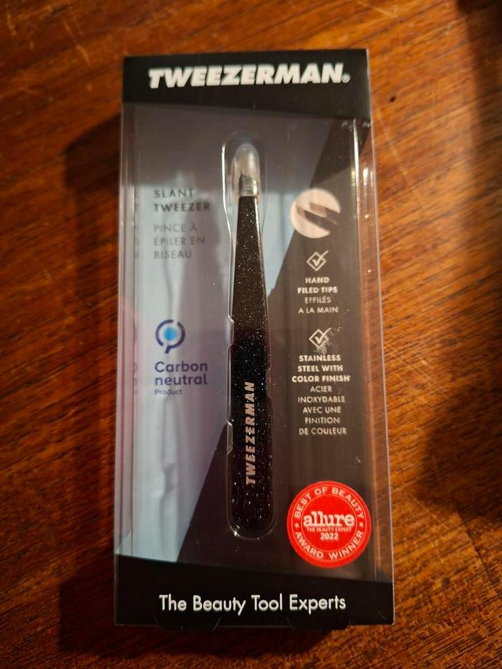 Tweezerman Slant Pincet - Beste pincet! Nieuw., Sieraden, Tassen en Uiterlijk, Uiterlijk | Cosmetica en Make-up, Nieuw, Make-up