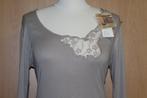 Enelle vlot stretch sandkleur tuniek mt 40/M KOOPJE, Kleding | Dames, Maat 38/40 (M), ., Beige, Nieuw