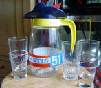 PASTIS 51 KARAF + 3 GLAZEN, Verzamelen, Ophalen of Verzenden, Gebruiksvoorwerp