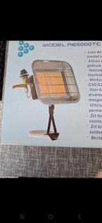 Infrarood flesbeugel gasstraler, Tuin en Terras, Terrasverwarmers, Ophalen of Verzenden, Gebruikt, Gas, Vloer