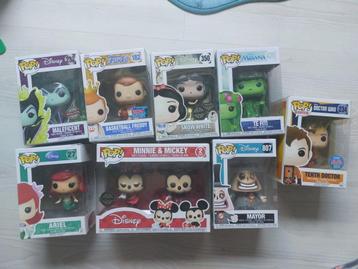 Verzameling funko pops beschikbaar voor biedingen