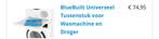 Tussenstuk wasmachine/droger, Ophalen, Gebruikt