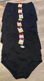 8 nieuwe zwarte onderbroeken Wibra XXL stretch, Wibra, Ophalen of Verzenden, Zwart, Slip
