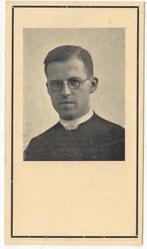WO-2 kapelaan Emile Goossens 1903 Venlo + 1945 Belsen, Verzenden, Bidprentje