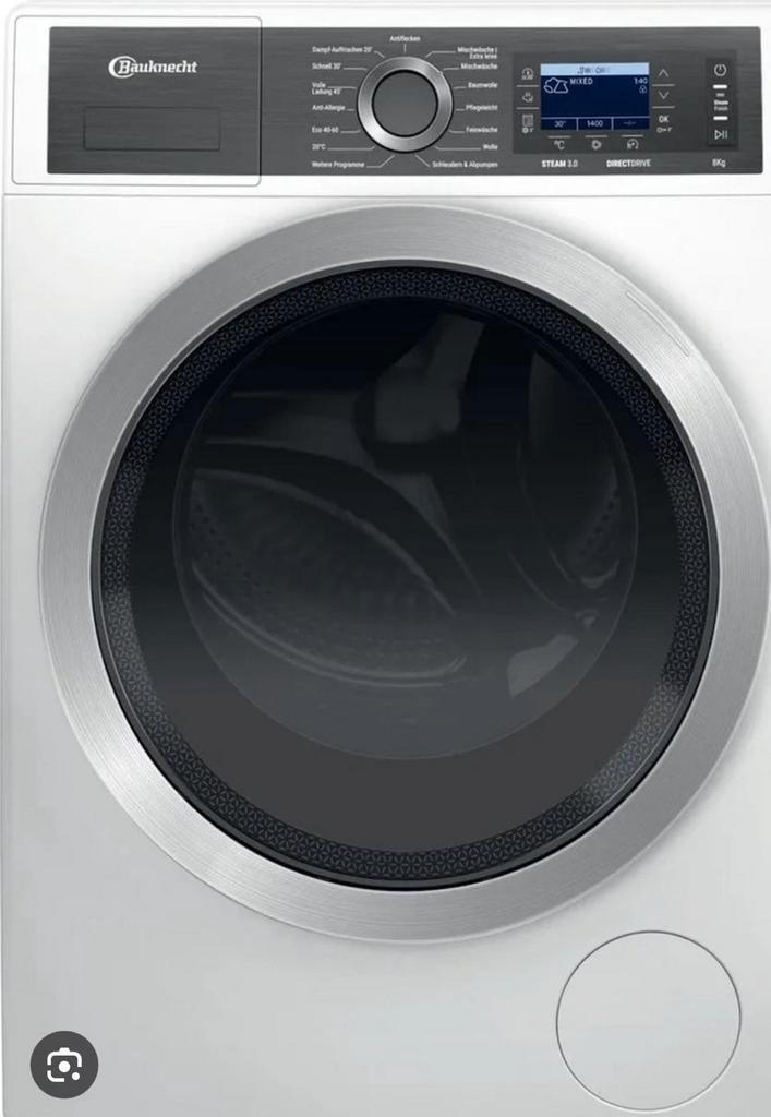Bauknecht B8X 89ADE SILENCE DE Wasmachine - 8/10kg, Witgoed en Apparatuur, Wasmachines, 85 tot 90 cm, 1200 tot 1600 toeren, Ophalen of Verzenden