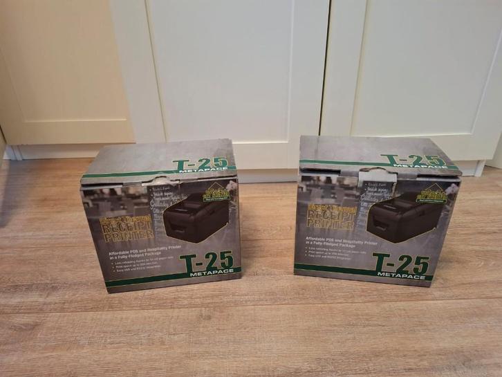 4x Bonprinter (3x Metapace & 1x Epson) + 2x Handscanner, Computers en Software, Scanners, Zo goed als nieuw, Overige typen, Windows