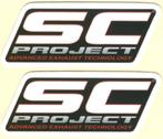 SC Project sticker set, Verzenden