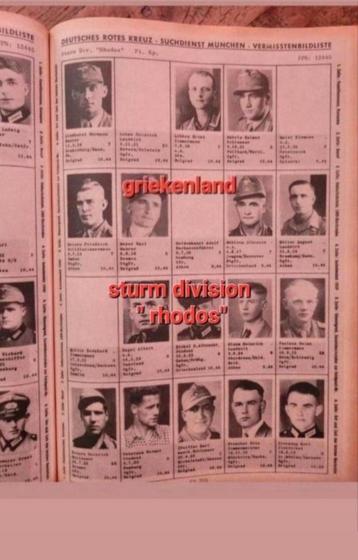 Deutsches Rotes Kreuz Vermisstenbildliste - 2FB - Commando's beschikbaar voor biedingen
