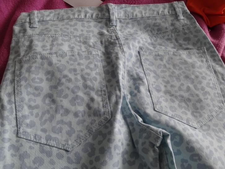 blauw gevlekte broek mt 164 nieuw met kaartje, Kinderen en Baby's, Kinderkleding | Maat 164, Nieuw, Meisje, Broek, Ophalen of Verzenden