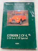 Handleiding Citroën 2cv 4,2cv 6 en 2cv speciaal, Ophalen of Verzenden