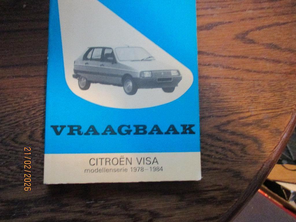 vraagbaak citroen visa 1978-1984, Auto diversen, Handleidingen en Instructieboekjes, Ophalen of Verzenden