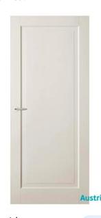 Opdekdeur rechts nieuw merk austria 93x211,5 kleur ral 9010, Doe-het-zelf en Verbouw, Deuren en Horren, Ophalen of Verzenden, Nieuw