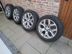 Set van 4 Continental All Season banden met velgen, Auto-onderdelen, Banden en Velgen, 18 inch, Gebruikt, Banden en Velgen, Ophalen of Verzenden