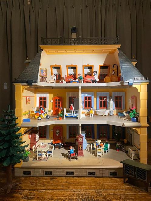 Playmobil nostalgisch poppenhuis (5301), Kinderen en Baby's, Speelgoed | Playmobil, Zo goed als nieuw, Complete set, Ophalen of Verzenden