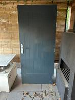 Buitendeur / schuurdeur - 202,5 x 88,5 x 4,2 cm - 3 punts, Ophalen, Zo goed als nieuw, Buitendeur, 200 tot 215 cm