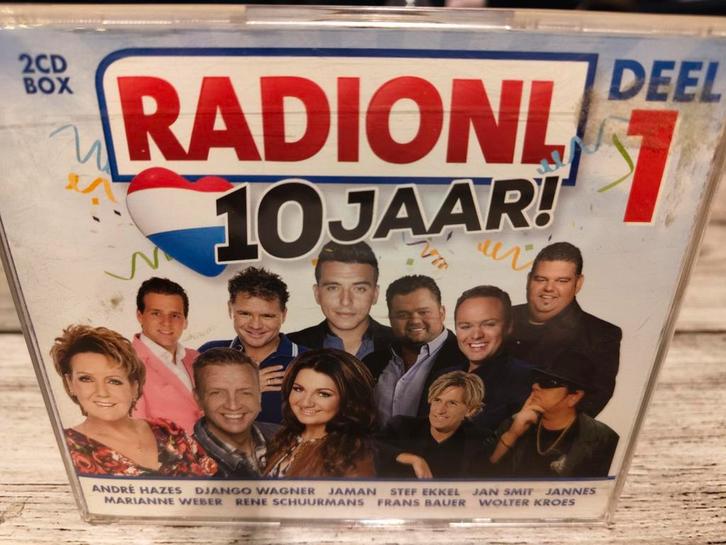 RadioNL 10 Jaar! Deel 1 - 2CD Boxset, Cd's en Dvd's, Cd's | Nederlandstalig, Zo goed als nieuw, Boxset, Ophalen of Verzenden