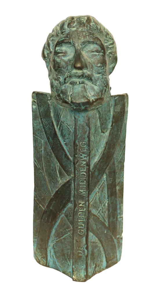Eric Claus - Sculptuur, 2010 : Kredietcrisis | Aristoteles, Antiek en Kunst, Kunst | Beelden en Houtsnijwerken, Ophalen of Verzenden