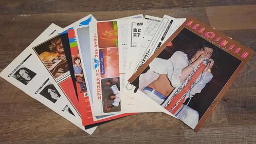 Vintage Aerosmith / Steven Tyler Losse Bladen 1970', Boeken, Tijdschriften en Kranten, Gelezen, Muziek, Film of Tv, Ophalen of Verzenden