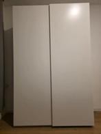 Ikea Pax Hasvik witte schuifdeurkast met soft close, Ophalen, Kunststof, 200 cm of meer, 150 tot 200 cm