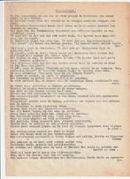 Pamflet rondschrijven verzet satire gedicht, Verzenden, Overige typen, Overige soorten, X