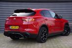 Alfa Romeo Stelvio 2.0 T AWD B-Tech - 280PK - HALF LEDER - C, Auto's, Alfa Romeo, 4 cilinders, Leder en Stof, Bedrijf, Adaptive Cruise Control