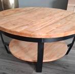 Ronde mango salontafel, Ophalen, Overige materialen, 50 tot 100 cm, Rond