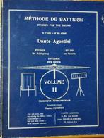 Methode de Batterie Vol.2 - Dante Agostini Drum Method Vol.2, Muziek en Instrumenten, Bladmuziek, Les of Cursus, Gebruikt, Ophalen of Verzenden