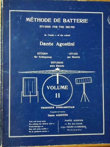 Methode de Batterie Vol.2 - Dante Agostini Drum Method Vol.2