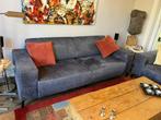 Zeer nette driezitsbank + loveseat, Driepersoons, 75 tot 100 cm, Ophalen of Verzenden, Zo goed als nieuw
