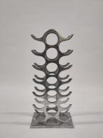 Design metalen wijnrek Michael Noll flessenrek metaal, Gebruikt, 50 tot 75 cm, ., 15 tot 25 flessen