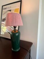 DIY tafellamp met roze wollen kap, Ophalen, Zo goed als nieuw, Minder dan 100 cm