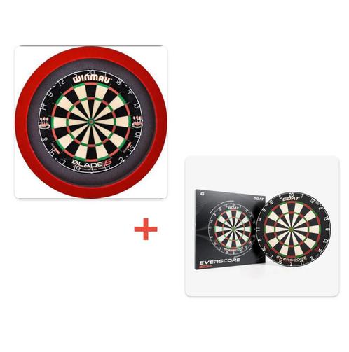 Tpsdarts led surroundring + GOAT dartbord, Sport en Fitness, Darts, Nieuw, Dartbord, Ophalen of Verzenden