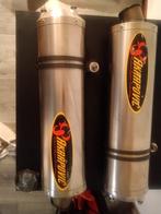 Hayabusa Akrapovic TITANIUM  uitlaat dempers incl DBkillers, Motoren, Onderdelen | Suzuki, Ophalen