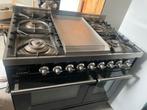 Boretti Gasfornuis met Frytop, Witgoed en Apparatuur, Fornuizen, Ophalen, Gebruikt, 60 cm of meer, Gas