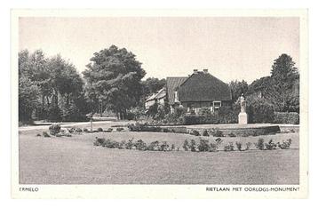 975714 Ermelo Rietlaan Oorlogsmonument 1950 Gld Gelopen  beschikbaar voor biedingen