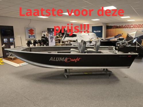 Alumacraft Classic 165 Tiller aanbieding, Watersport en Boten, Vis- en Consoleboten, Nieuw, 50 tot 70 pk, 3 tot 6 meter, Aluminium