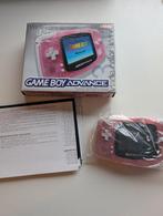 Game boy advance pink / roze in doos / cib, Ophalen of Verzenden, Zo goed als nieuw, Game Boy Advance