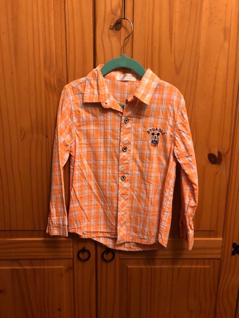 Leuk kinder shirt maat 110, Ophalen of Verzenden, Gebruikt, Jongen of Meisje, Shirt of Longsleeve